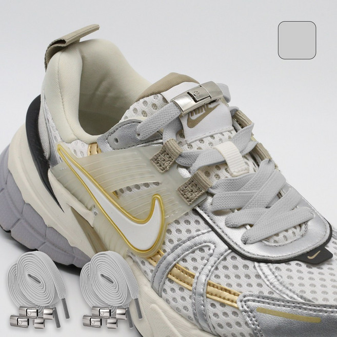 e편한생활 고무줄 신발끈 늘어나는 매듭없는 운동화끈 2켤레 세트