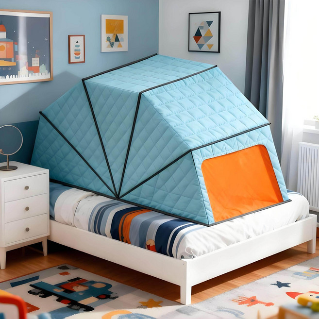 2인용 수면돔 난방 수면텐트 접이식 보온 암막 겨울용