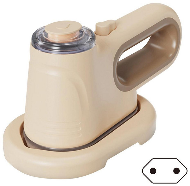 휴대용 미니 의류스티커 워터 탱크 빠른 가열 습식건조 핸드 헬드 증기 의류 천장 주름 제거제, 색상: 3. EU plug, EU