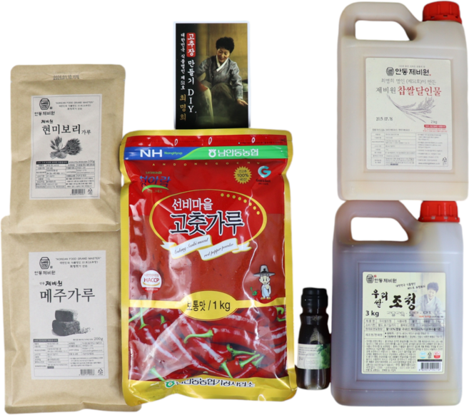 안동제비원 명인의 고추장 담그기 세트, 1세트