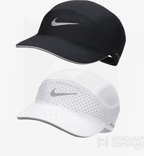 나이키 경량모자 드라이핏 통기성 메쉬 캡 런닝 마라톤모자, S/M (56호), 블랙 (010)