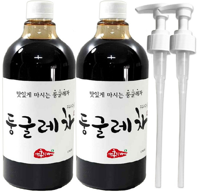 홍치마 대용량 국산 볶은 둥굴레차 원액 고농축 둥굴레 액상 1000ml 다홍치마 (물병 X), 2개, 1L