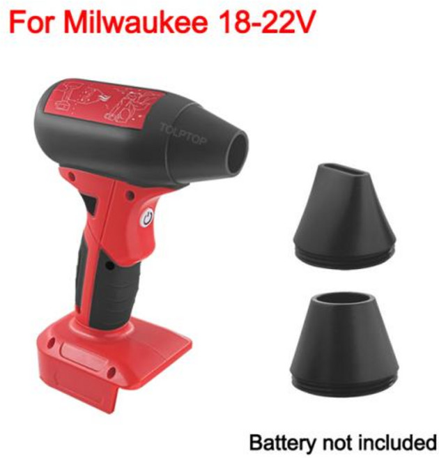 제트건 휴대용 터보 제트 선풍기 공기 송풍기 마키타 디월트 밀워키 보쉬용 세차 에어건 건조기 130000RMP 4 단, 1개