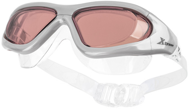 오픈워터 넓은시야 고글수경 V1000S 타바타뷰 물안경 케이스포함, BR