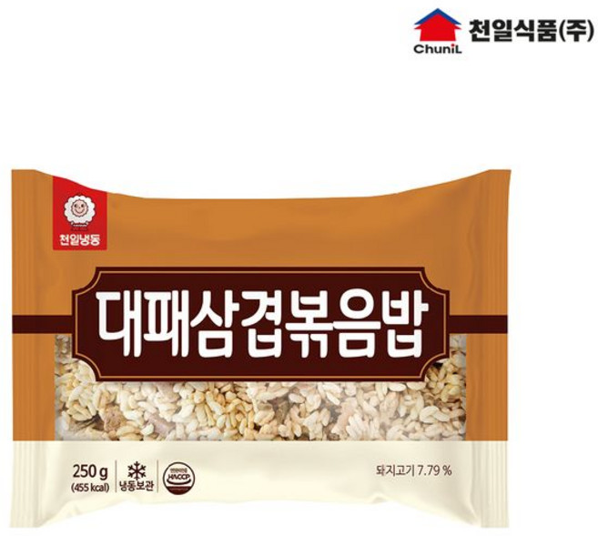 천일식품 대패삼겹볶음밥, 1개, 250g