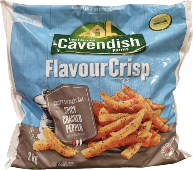 코스트코 크리스피 스파이시 감자튀김 2kg 아이스박스포장, 1개