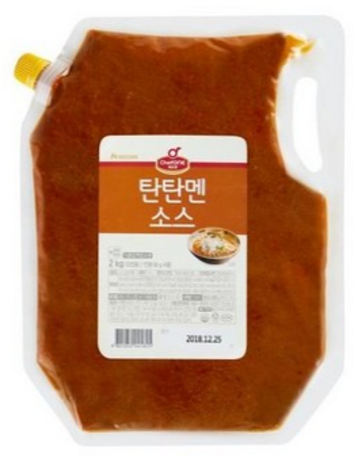 대상 쉐프원 탄탄멘소스, 2개, 2kg