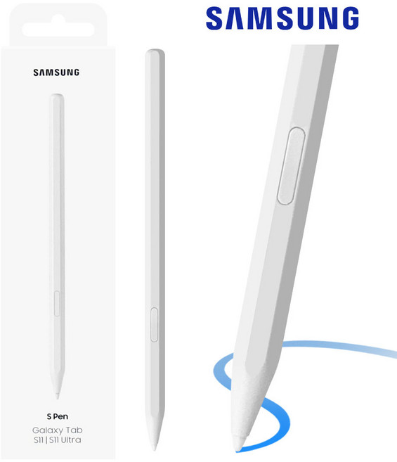 삼성정품 갤럭시탭S11 S펜 갤럭시탭S11울트라 S펜 갤럭시탭 터치펜 EJ-PX730, 화이트(PX730), 1개
