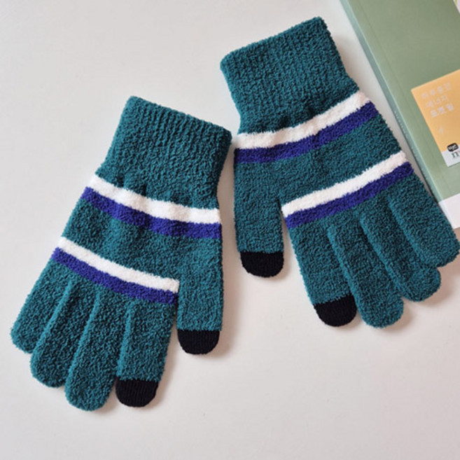 국산 공용 터치니트장갑 수면사 데일리겨울장갑
