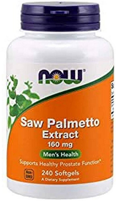 NOW Foods 쏘팔메토 추출물 160 mg 240소프트젤, 240 Softgels, 1개