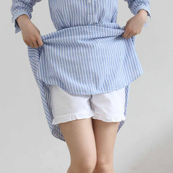 해피라운지 얇고 시원한 국산 여성 아사면 속바지 UW01