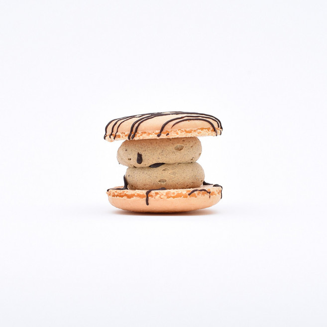 디디얌 수제마카롱(뚱카롱) 개별선택구매, 1개, 홍차치즈(뚱카롱)