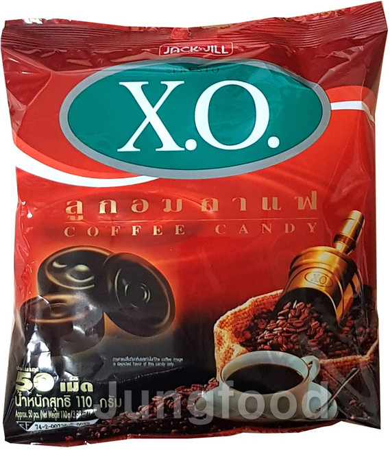 [XO]엑스오 캔디 (커피) 110g, 1개