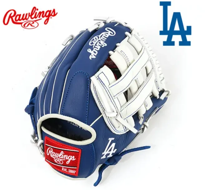 롤링스 셀렉트 프로라이트 스페셜오더 MLB 팀로고 글러브 GHW5SPLNA-6 LAD 내야수 12인치, 우투(오른손잡이용) - 쿠팡