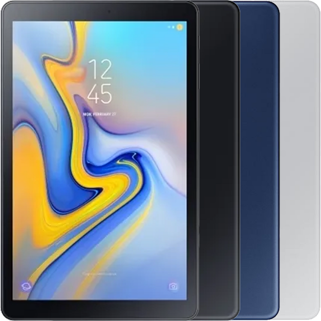 갤럭시탭A 10.5 인치 SM-T590 T595 인강용 유투브용 업무용, 블루, 32GB, Wi-Fi + 셀룰러