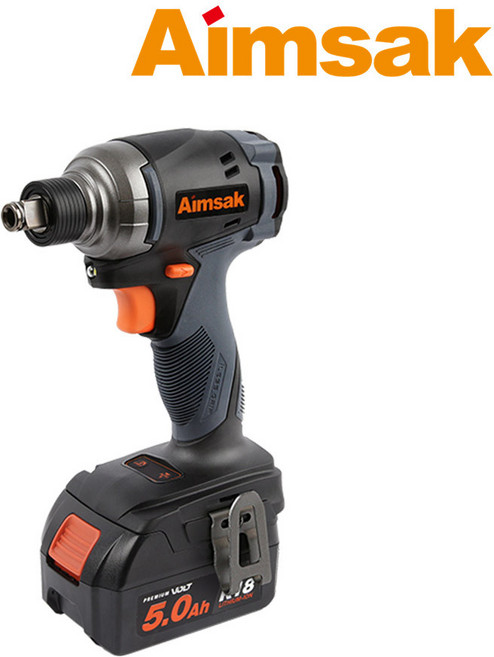 아임삭 18V 충전임팩드라이버렌치 BL18X705 배터리세트, 1개