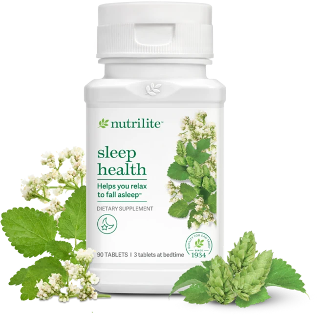 미국 암웨이 뉴트리라이트 슬립헬스 수면 건강 숙면보조제 90정 천연 인공첨가물 없음, 1개 - 쿠팡