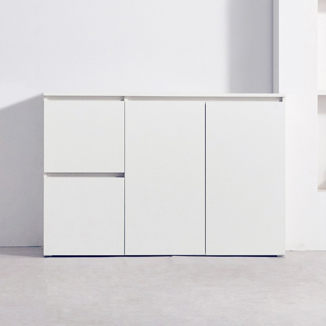 파로마 네오 브로피 1200 멀티 서랍 수납장, 화이트