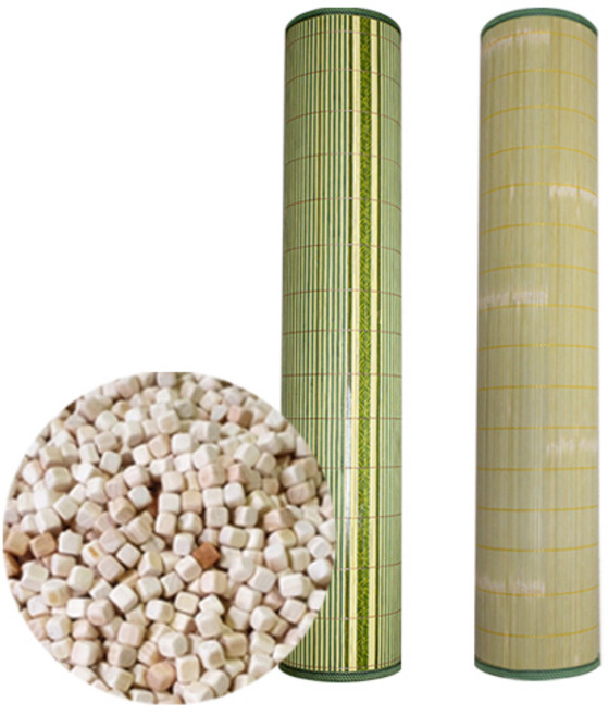 국내산 건강하고 시원한 편백이 들어있는 로얄 대나무 죽부인, 명품민속죽부인