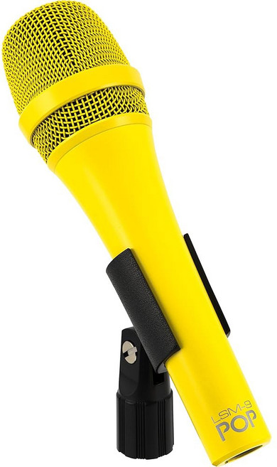 MXL LSM POP 다이내믹 보컬 마이크 녹색, Yellow, Yellow
