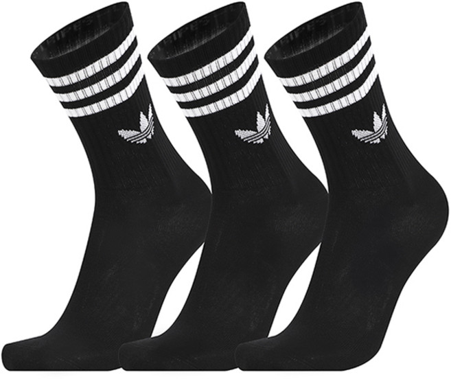 아디다스 오리지널 스포츠양말 레깅스양말 쿠션양말 3S 크루 삭스 3켤레