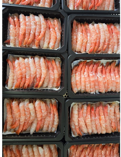 여수 산지직송 직접선별 산지직송 회 횟감 국내산 급랭 달마새우횟감 중 30마리내외, 1개, 200g