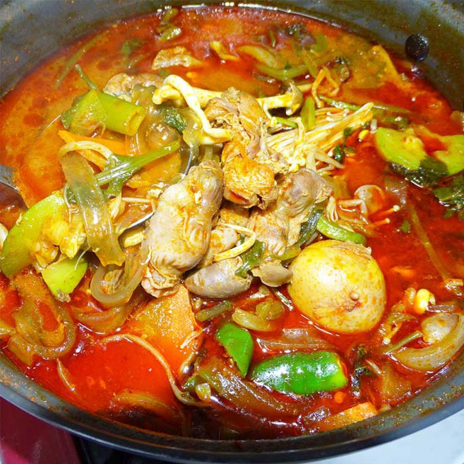 일품 닭내장탕 밀키트(1650g) 대용량, 1세트, 1.65kg