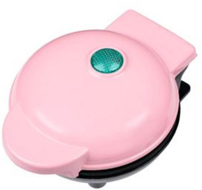 미니 전기 와플 메이커 기계 미국/호주/유럽/영국 플러그 주방 조리기구 아침 식사 다목적 토스터 베이킹 메이커, 02 라벤더_03 UK