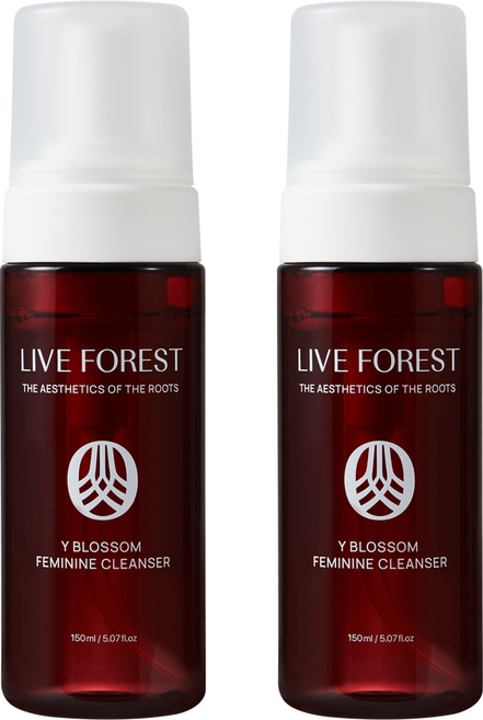 와이블라썸 Y존 케어 저자극 여성 청결제 락토바실러스 동백나무꽃추출물 병풀추출물 함유, 150ml, 2개
