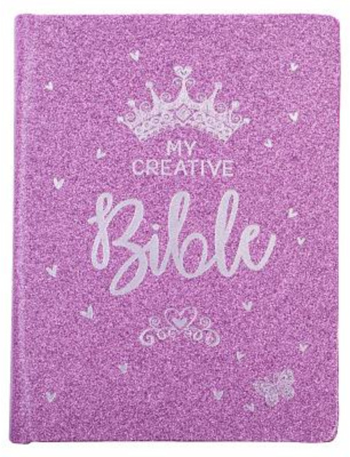 (영문도서) ESV My Creative Bible for Girls Faux Leather Hc Purple Glitter Hardcover, Christian Art Publishers, English, 9781432129231