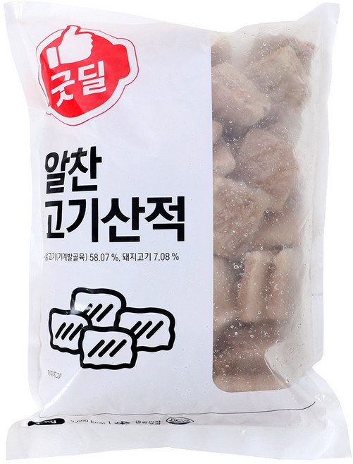 CJ 굿딜 알찬 고기산적 1Kg, 2개