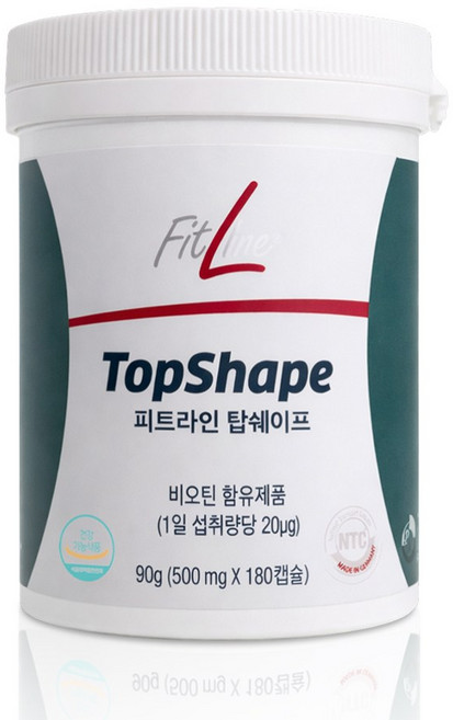 (최신상품) 프트라인 FitLine 탑쉐이프 180캡슐, 1개