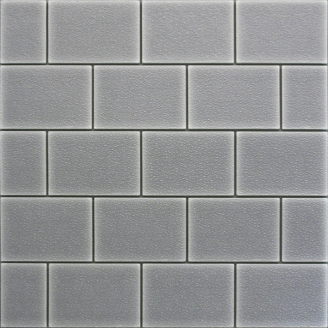 모노 폼블럭 77x71cm 스티커 접착식 붙이는 단열벽지, 멜란지그레이, 1개