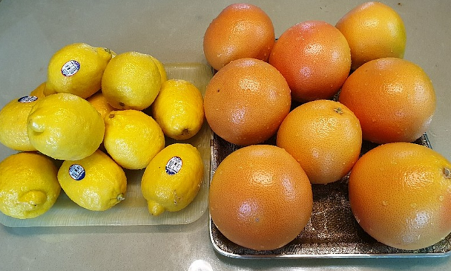 1+1 새콤달콤 레몬 자몽차세트 총4kg 대용량 식이섬유 카페 커피숍, 4kg, 1개입