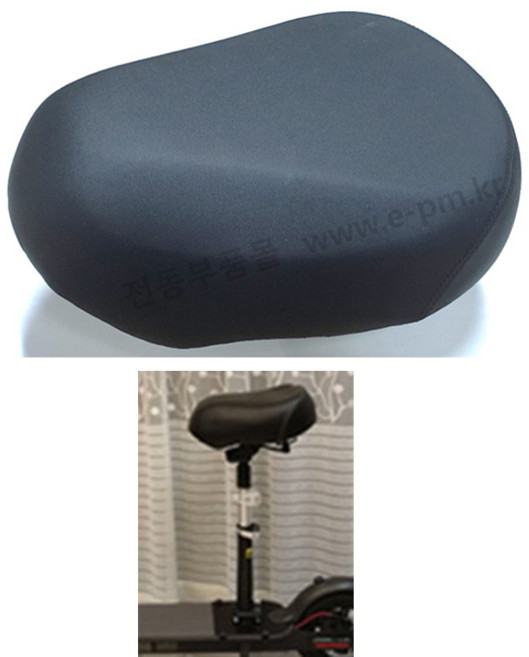 전동킥보드 안장 푹신한 쿠션 대사이즈, 1개, 블랙, 빅쿠션 안장