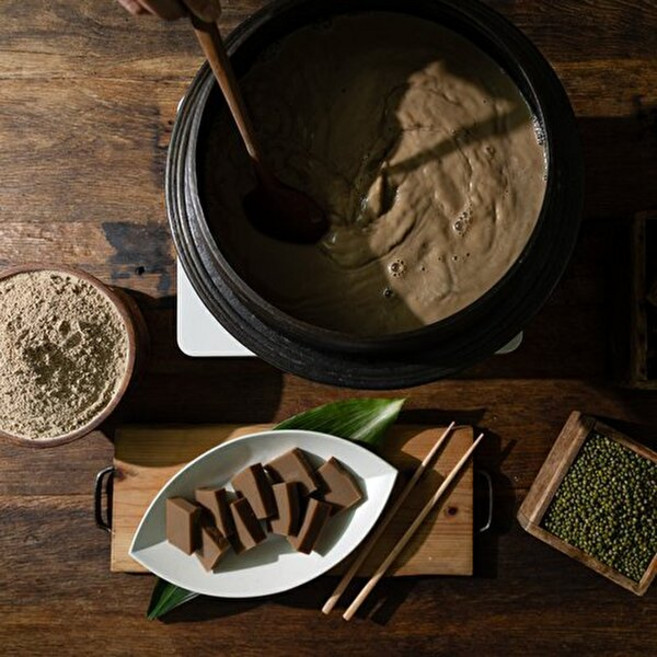 한둘 [신덕재명인]햇도토리로 만든 도토리묵만들기 (묵가루 9팩), 9개, 60g