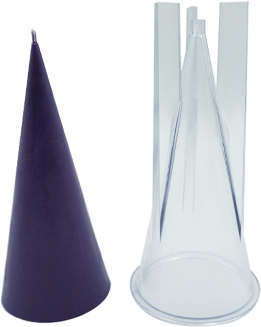 [드그라쎄] 캔들만들기 DIY재료, 12.원뿔 pc몰드