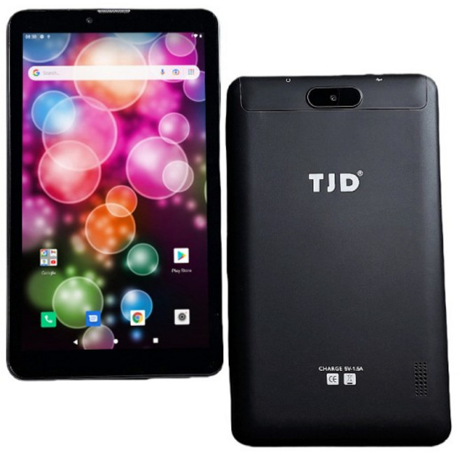 안드로이드 11 3G 휴대폰 태블릿 PC 7 인치 2xSIM 카드 슬롯 1GB RAM 16GB ROM SC7731 쿼드 코어 와이파이 GPS 지원, [03] tablet stand, [01] Black