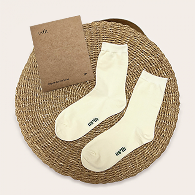 프리미엄 국산 오가닉 면 양말 6켤레 세트 남녀공용 임산부추천 부드러운 오가닉양말