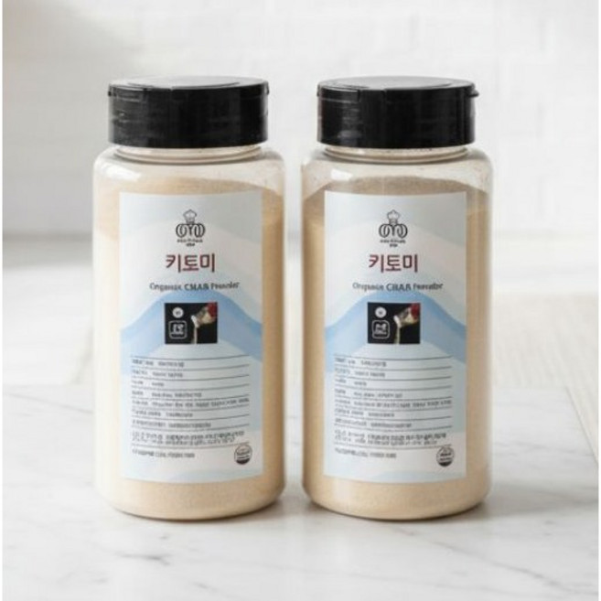 진한통꽃게100%가루400g 꽃게파우더 꽃게분말 꽃게양념 꽃게육수 간편조리 만능육수 천연조미료 200g 2병, 2개