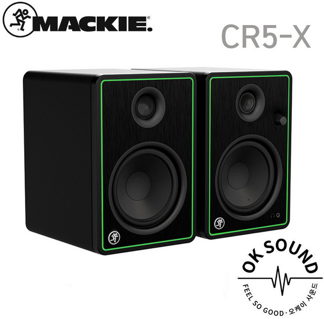 MACKIE 맥키 CR5-X 모니터스피커 액티브모니터 블루투스 CR5X 5인치 80W