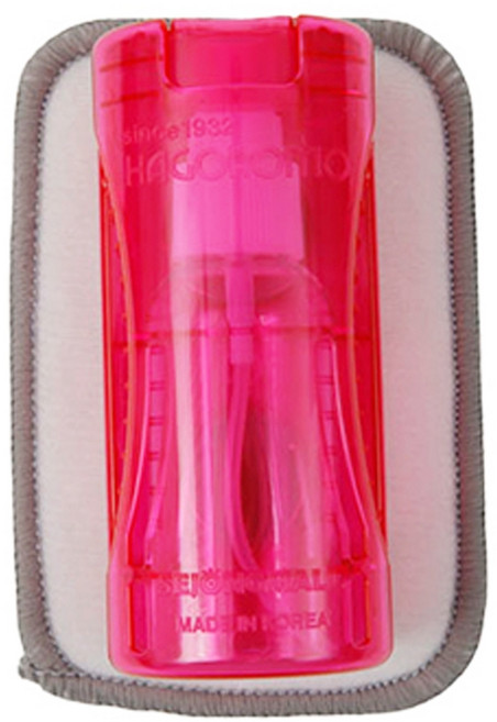 원더쵸크 하고로모분필 수용성분필, 전용 크리너 핑크