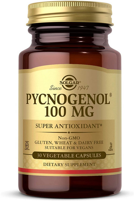 솔가 피크노제놀 Solgar Pycnogenol 100mg, veggie capsules, 60정, 1개