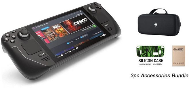 Valve Steam Deck 512GB 휴대용 게임 콘솔, 1TB