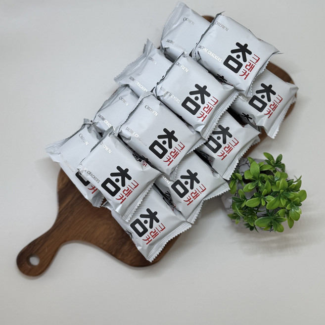 크라운 참크래커 비스켓 1박스, 15개