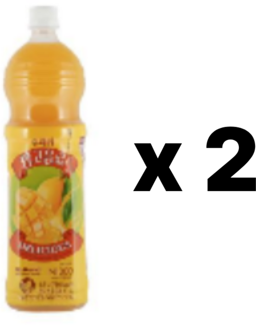 노브랜드 후레쉬 망고음료, 2개, 1.5L