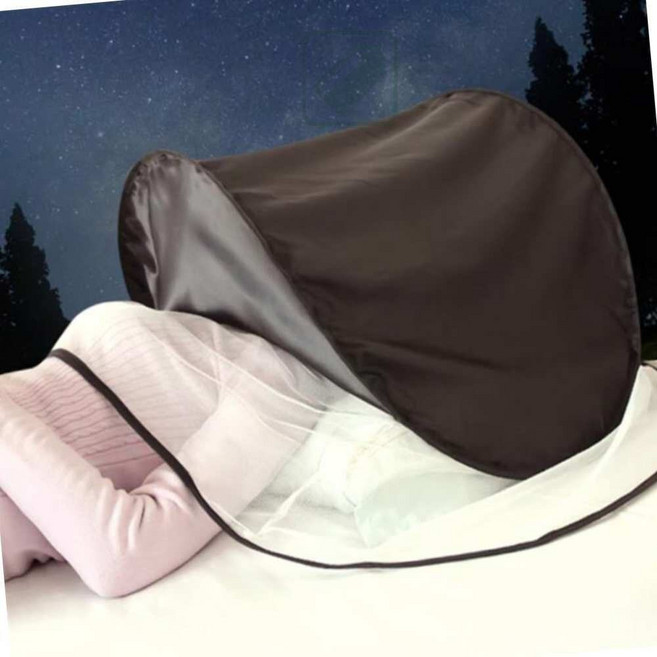 하다스 침대모기장 얼굴 암막모기장