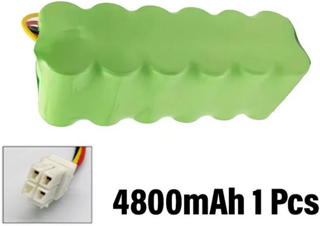 [호환] 배터리 삼성 NaviBot SR8840 VCR8845 8895 SC 충전식 청소기 NI-MH 니켈 14.4V 팩 진공 수소, 4800mAh