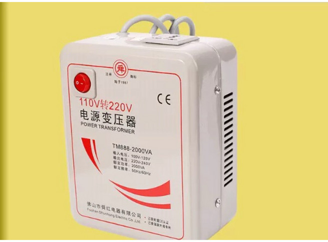 舜 電源變壓器 110V轉220V, 1個