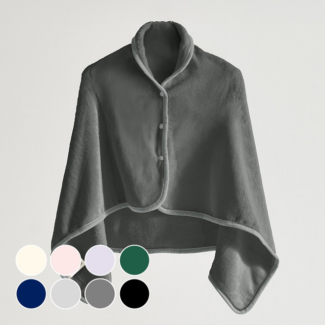 데시뉴 뉴노멀 양면 극세사 망토 담요 블랭킷